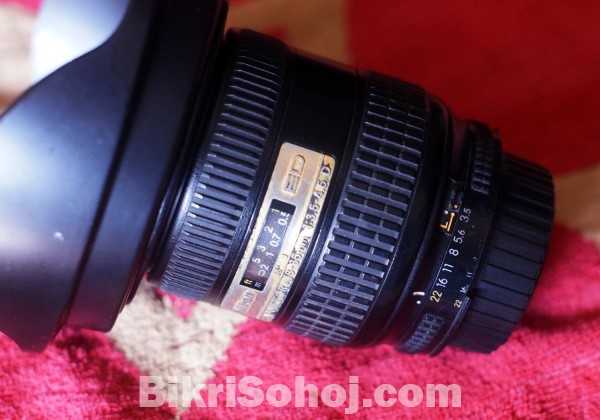 Nikon 18-35 mm D 3.5-4.5 full frame Lens